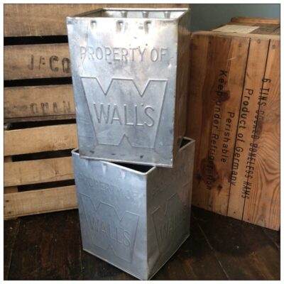 Square Walls Ice Cream Tin