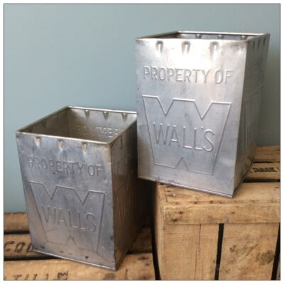 Square Walls Ice Cream Tin