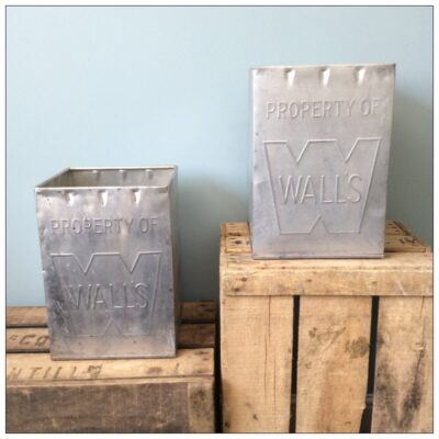 Square Walls Ice Cream Tin