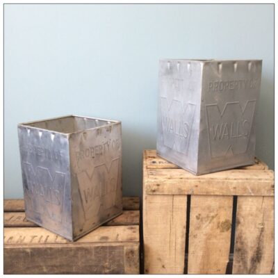 Square Walls Ice Cream Tin