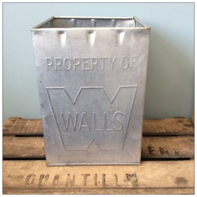 Square Walls Ice Cream Tin