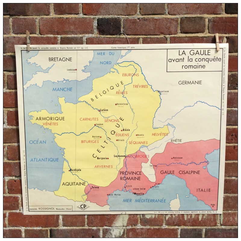 Vintage French Map of the Roman Empire | Mayfly Vintage