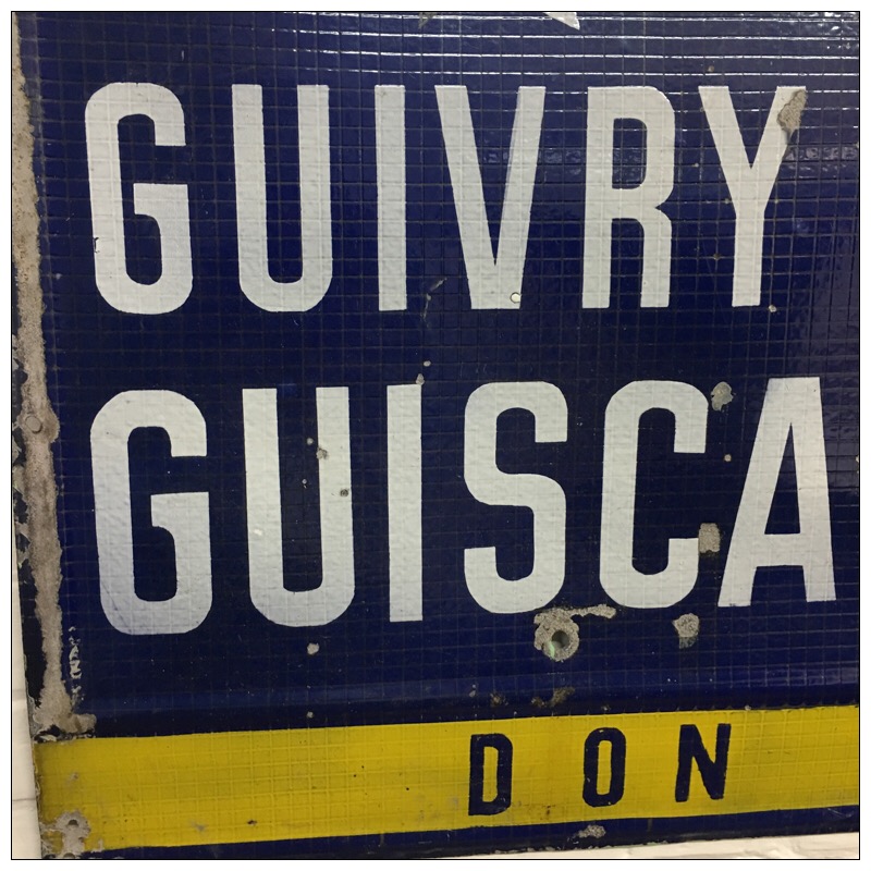 Original French Cycling Road Dunlop Enamel Sign - Image 3