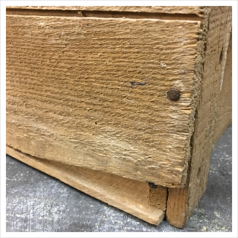 French Castrol Oil Storage Crate