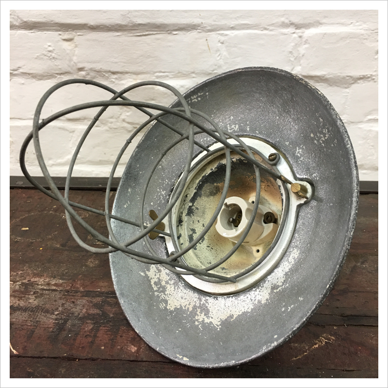 Polished Walsall Vintage Pendant Light