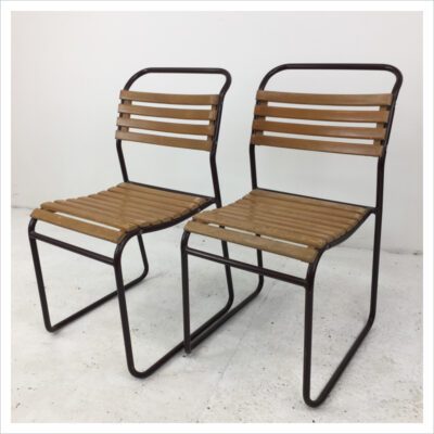 Stacking Cox Vintage School Chairs