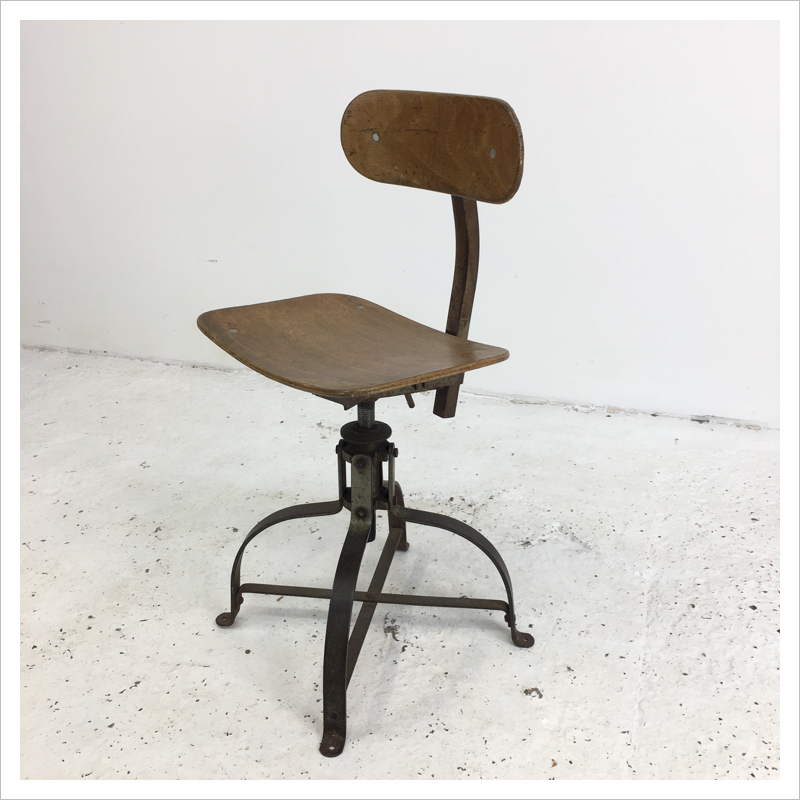 Original French Bienaise Chair Model 204