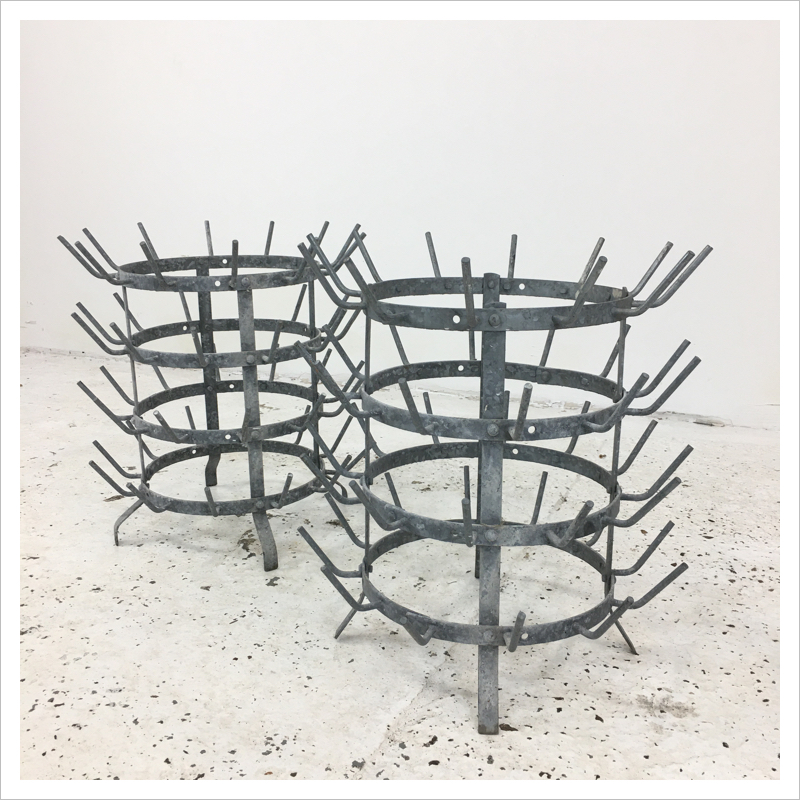 4 Tier Vintage French Bottle Dryer