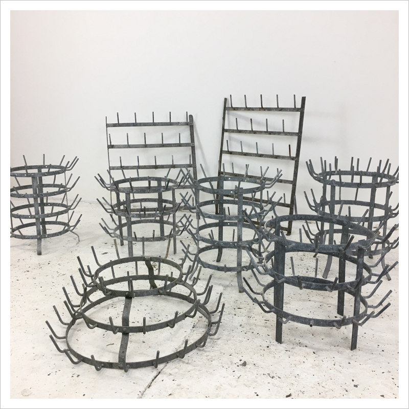 4 Tier Vintage French Bottle Dryer