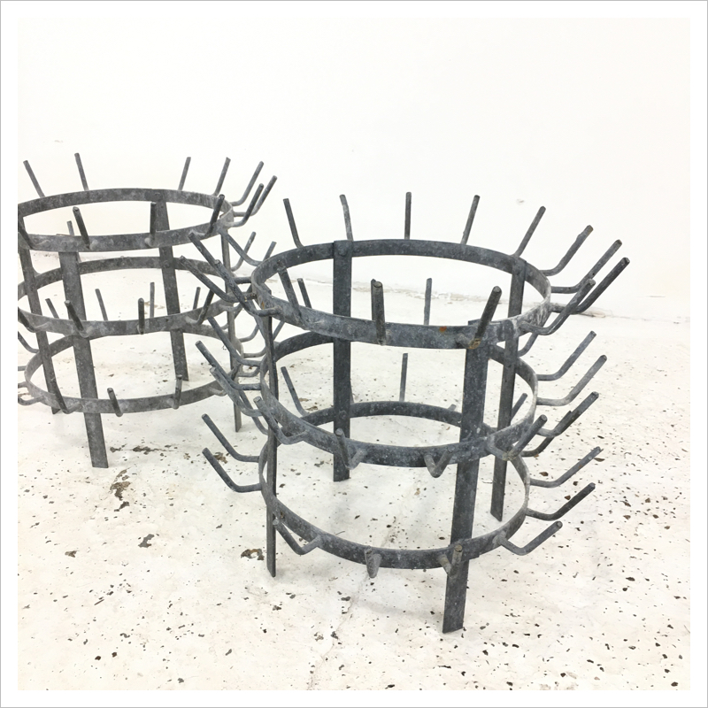 3 Tier Galvanised French Bottle Dryer