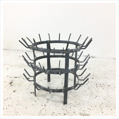 3 Tier Galvanised French Bottle Dryer