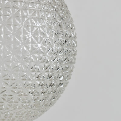Czech Antique Glass Pendant Light Large - B