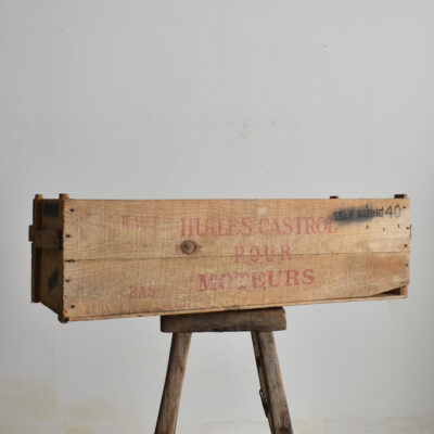 Castrol Antique Storage Crate