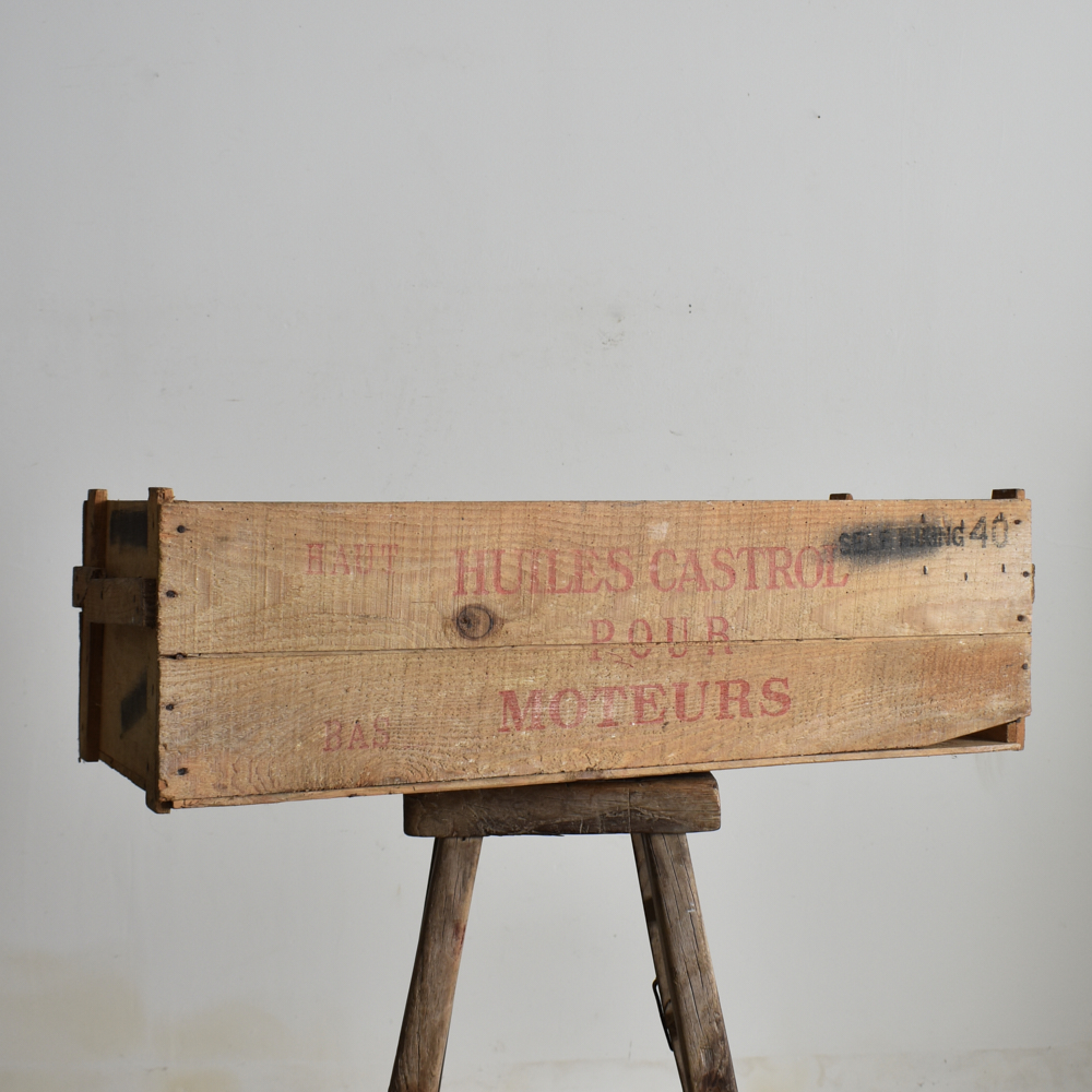 Castrol Antique Storage Crate
