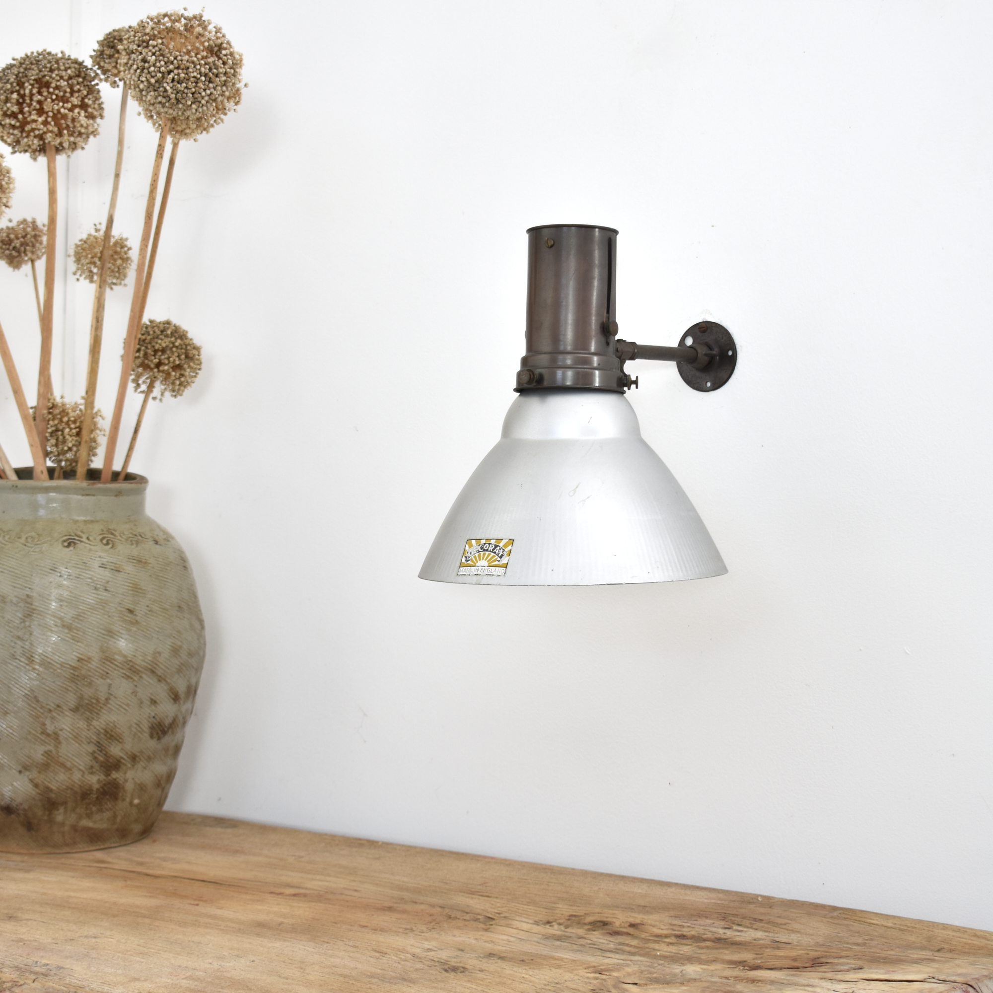 Antique GECoRay Wall Light- H