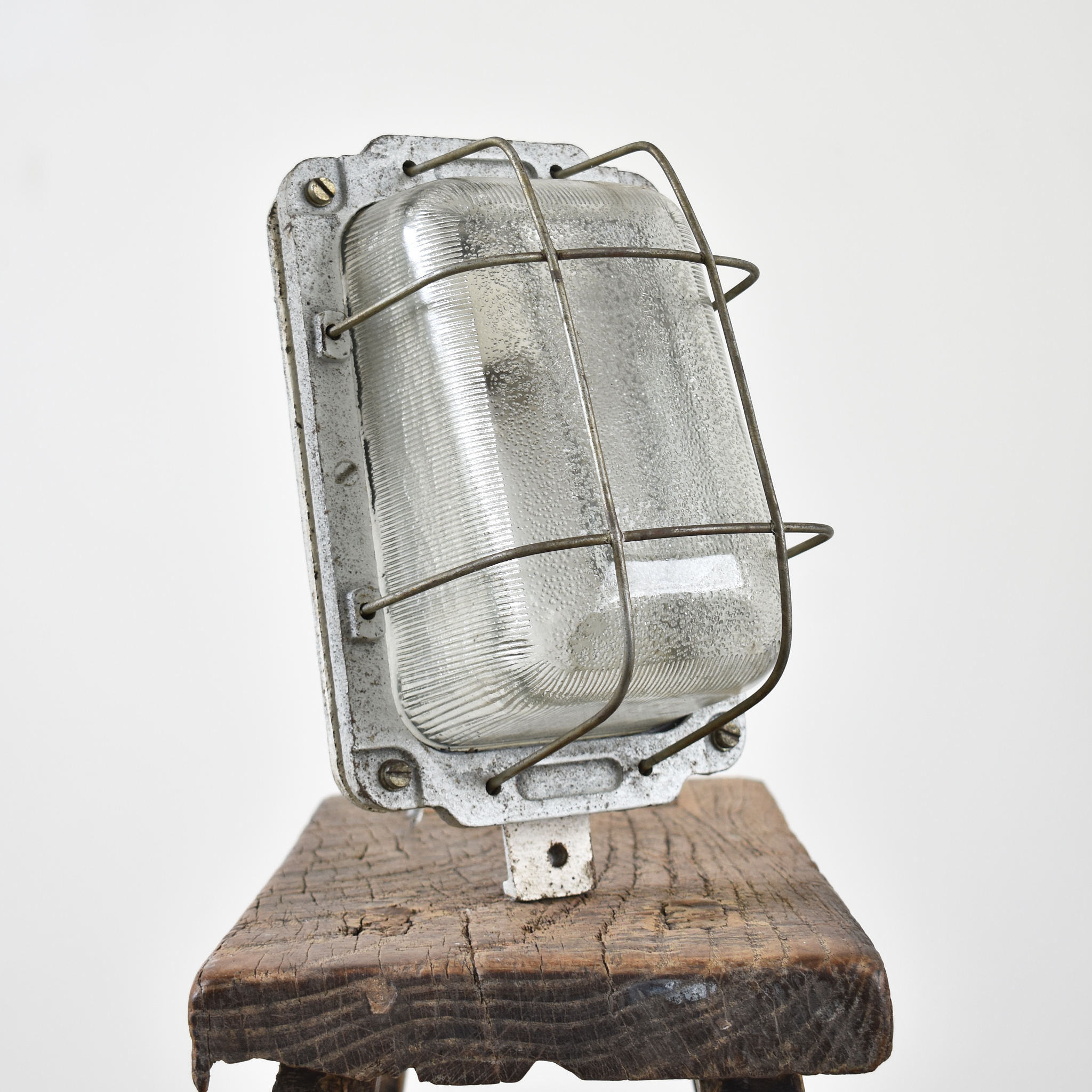 Industrial Prismatic Bulkhead Wall Light