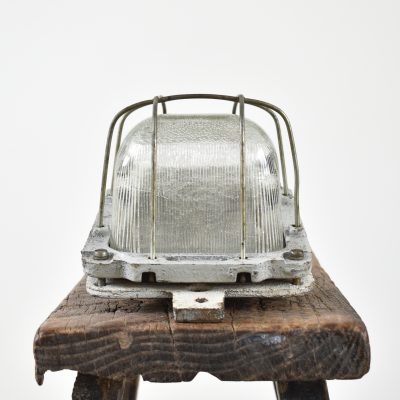Industrial Prismatic Bulkhead Wall Light