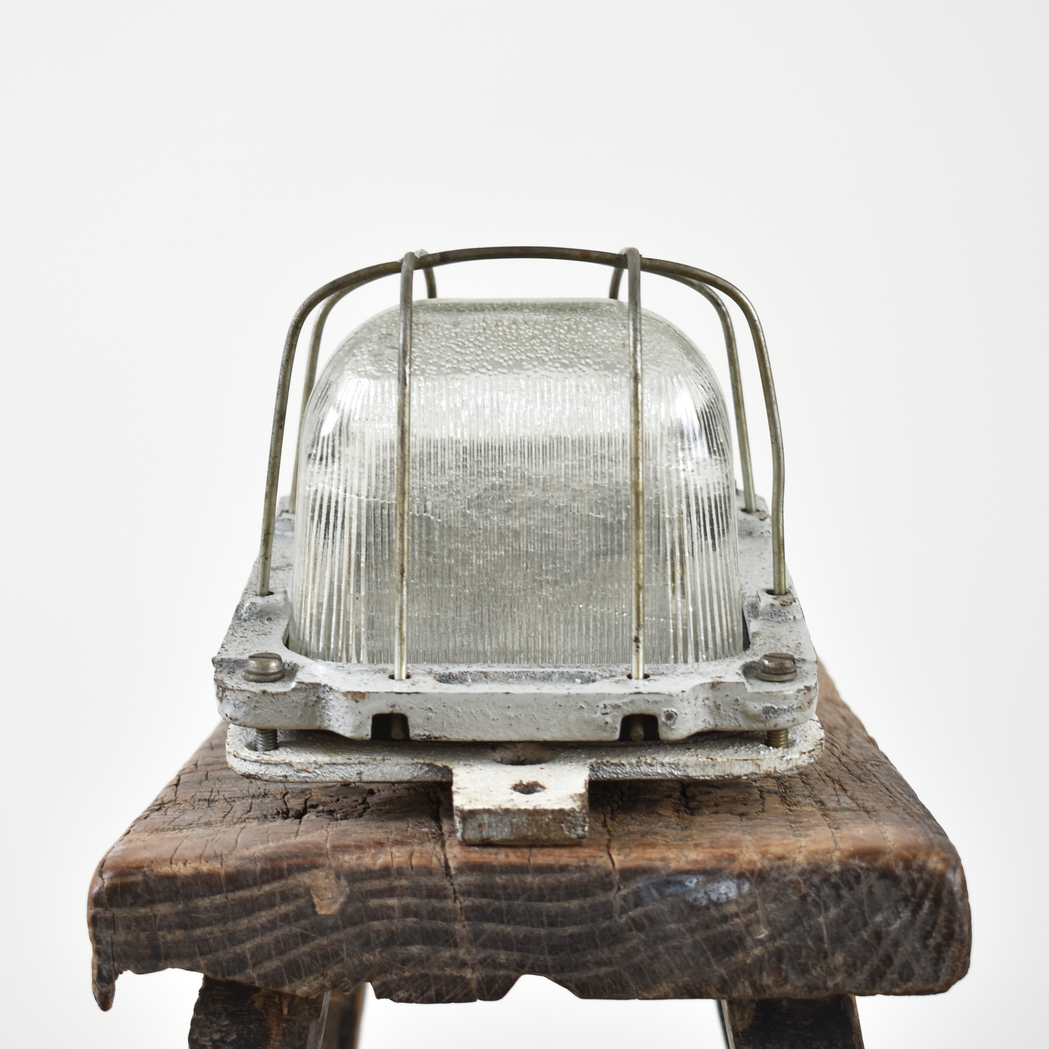 Industrial Prismatic Bulkhead Wall Light