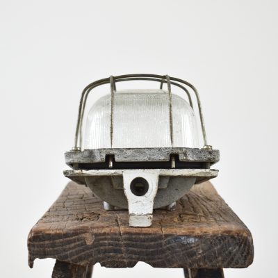 Industrial Prismatic Bulkhead Wall Light