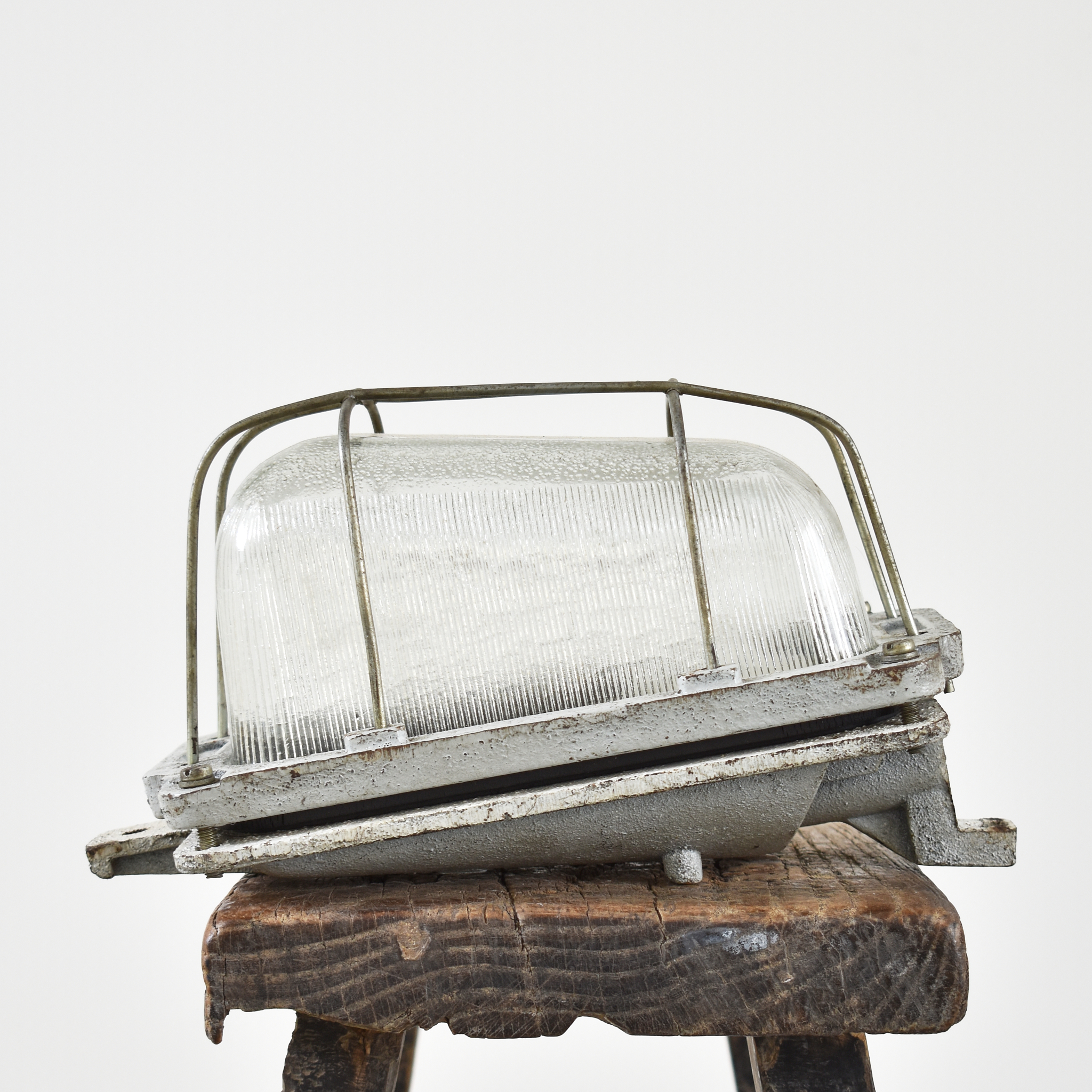 Industrial Prismatic Bulkhead Wall Light