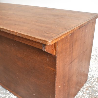 Mid Century Wooden Pigeon Hole Storage Unit