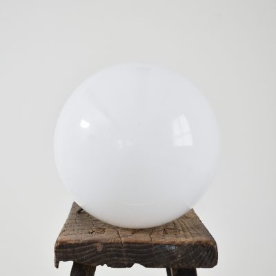 Antique Opaline Pendant Light Globe - E