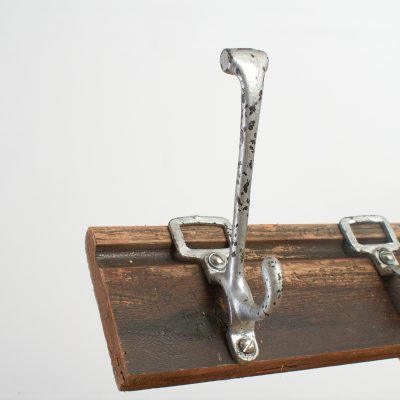 Vintage School Six Coat Hooks