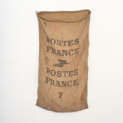 Large Vintage French Postal Sack