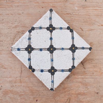 Antique French Rustic Farmhouse Tile - A
