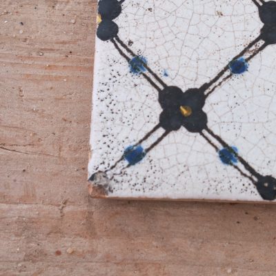 Antique French Rustic Farmhouse Tile - A