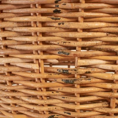 Vintage Champagne Harvest Log Basket - B