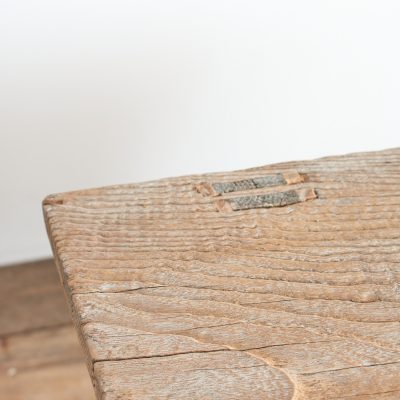Antique Rustic Elm Console Table - AR