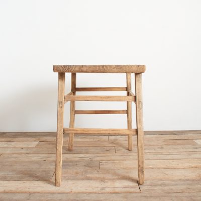 Antique Rustic Elm Console Table - AR