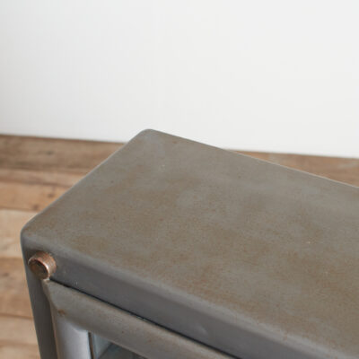 Industrial Metal Bathroom Wall Cupboard