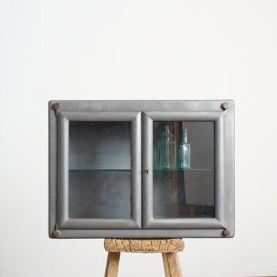 Industrial Metal Bathroom Wall Cupboard