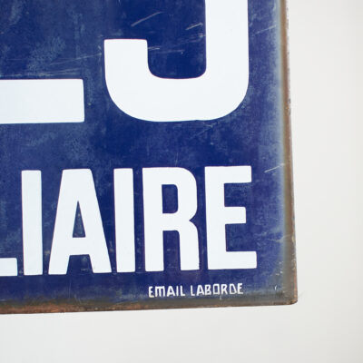 Vintage French Enamel Post Office Sign