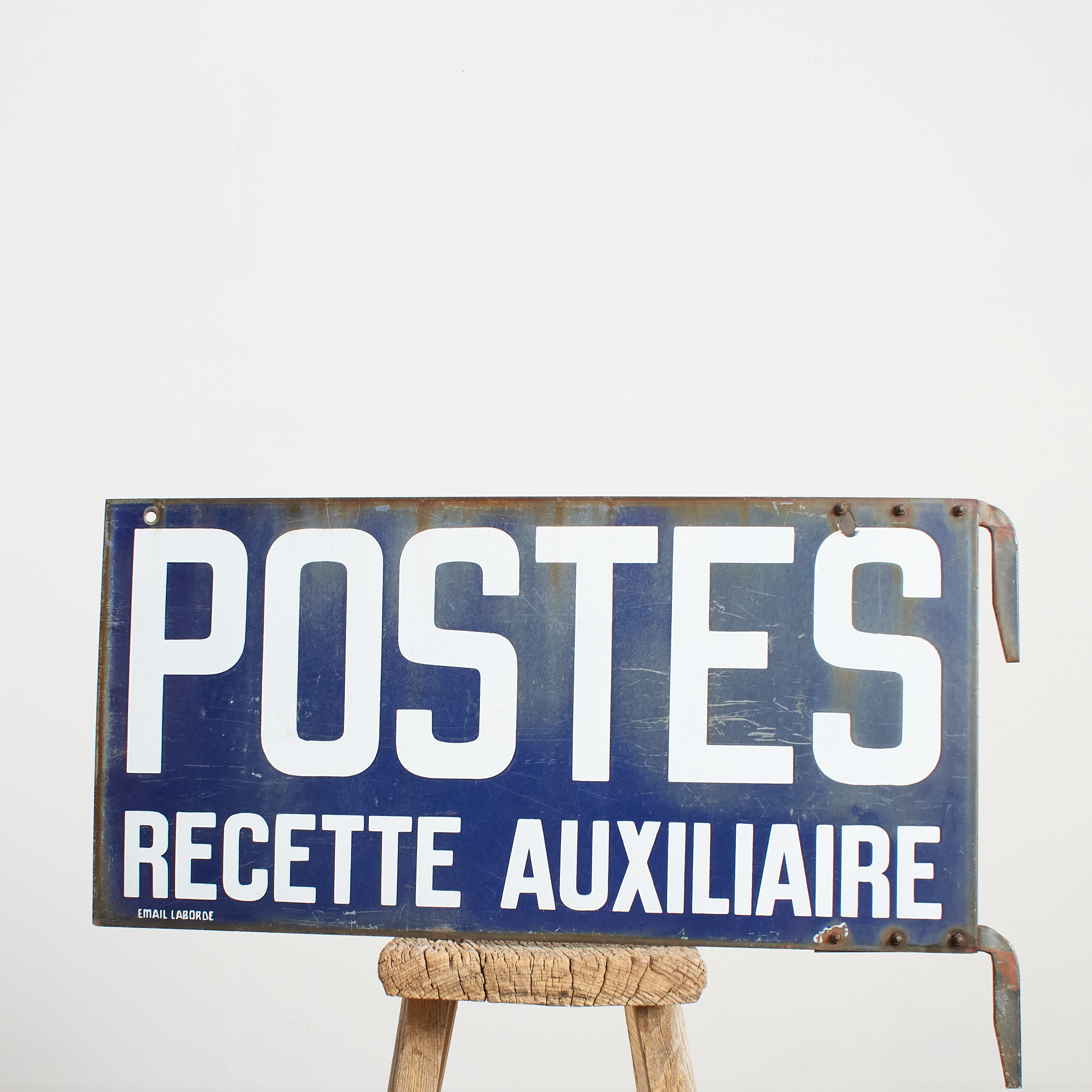 Vintage French Enamel Post Office Sign