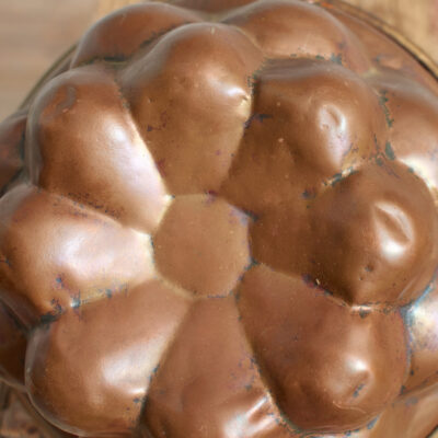 Antique Copper Jelly Mould - D