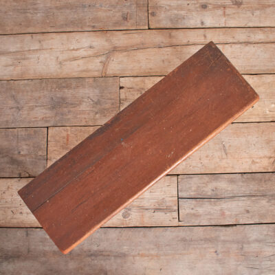 Antique School Locker Room Storage Bench - Short