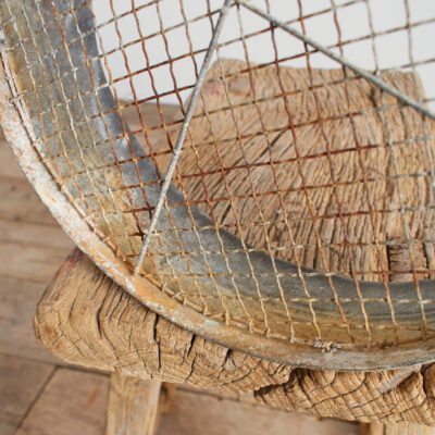 Vintage Metal Garden Riddle Sieve