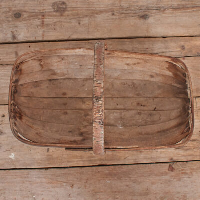 Antique Suffolk Wooden Garden Trug - A