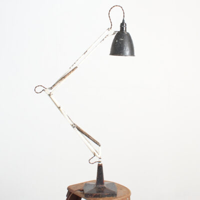 Original Antique Anglepoise Desk Lamp 1208 Model By Herbert Terry & Sons - A