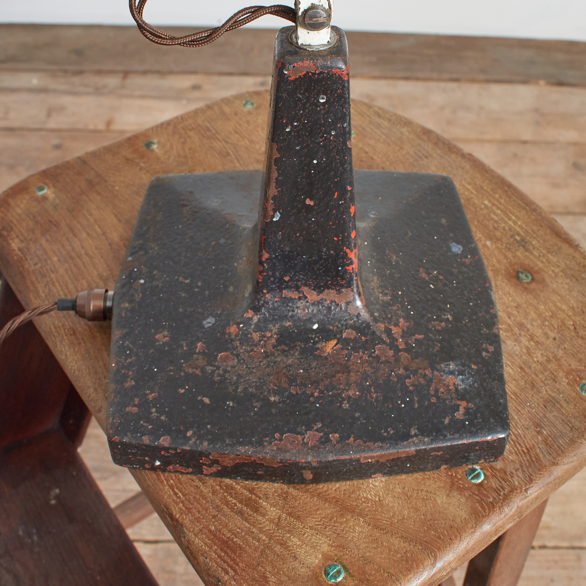 Original Antique Anglepoise Desk Lamp 1208 Model By Herbert Terry & Sons - A