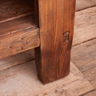 Antique Rustic Elm Haberdashery Kitchen Island Storage Sideboard - H