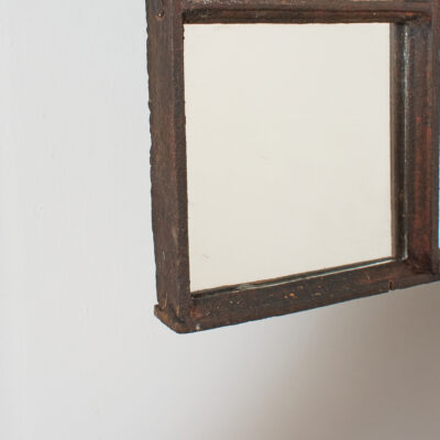 Reclaimed Antique Art Deco Window Mirror- AE