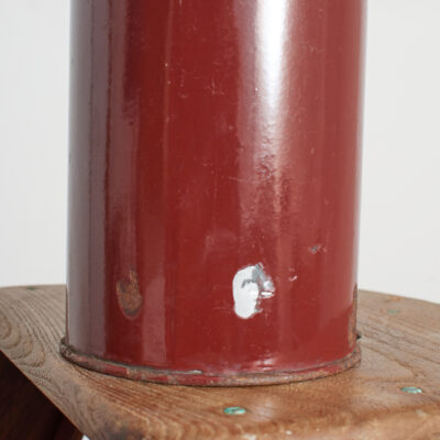 Medium Brown Vintage Enamel Milk Churn - BQ