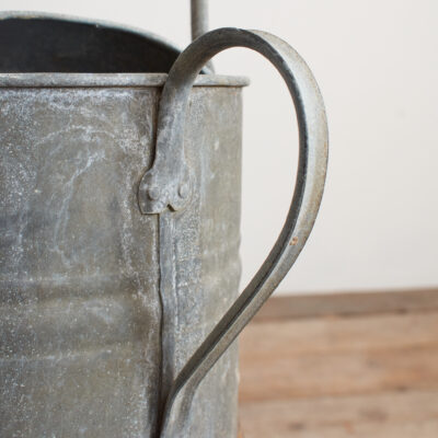 Small Antique Galvanised Watering Can -J