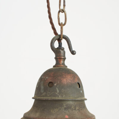 Antique Church Opaline Pendant Light - AV