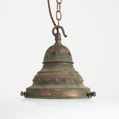 Antique Church Opaline Pendant Light - AV