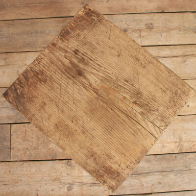 Small Antique Elm Lamp Side Table